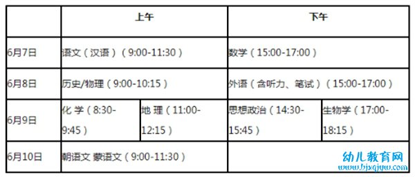 2022年辽宁高考时间安排,辽宁高考时间2022具体时间表