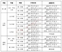 2021年贵州中小学秋季开学时间_贵州中小学返校具体时间