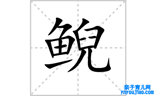 鲵的笔顺笔画怎么写（鲵的笔画、拼音、表明及成语详解）
