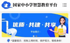 国家中小学智慧教育平台免费网课官网入