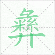 彝的读音 解答彝的读音是什么及金蝪彝的彝的读音！