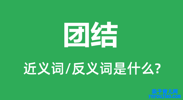 连合的近义词和反义词是什么,连合是什么意思