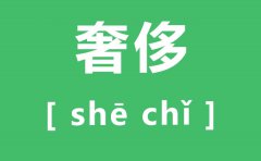奢侈怎么读_奢侈拼音是什么_奢侈的意思