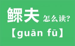 鳏夫怎么读_鳏夫的拼音_鳏夫是什么意思
