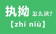 执拗怎么读_执拗的拼音_执拗是什么意思