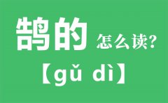 鹄的怎么读_鹄的的拼音_鹄的是什么意思